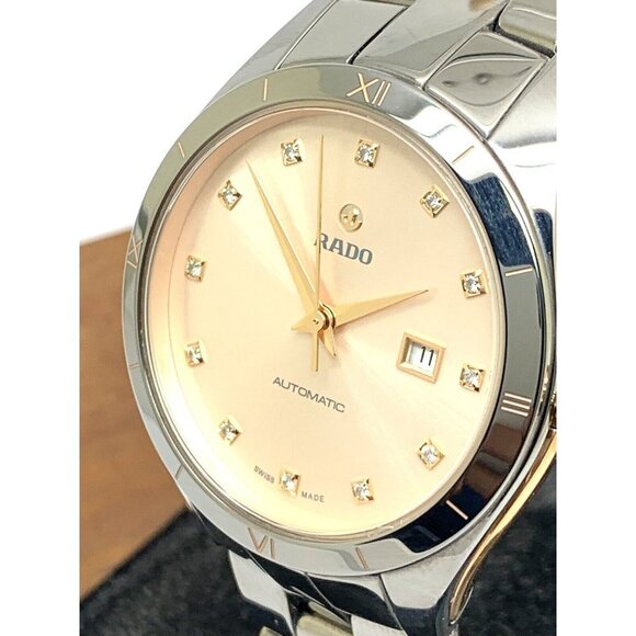 Rado Women's Watch R32043712 Hyperchrome Swiss Automatic Diamond Rose Dial - Picture 13 of 14